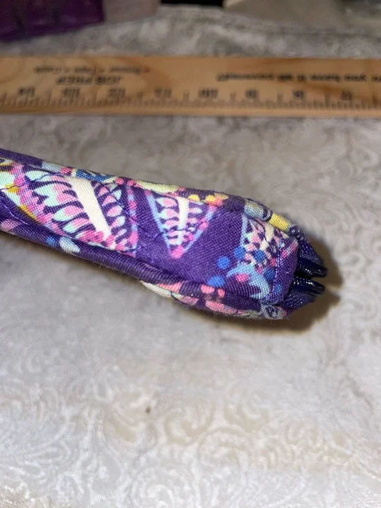 Vera Bradley Floral Wristlet Wallet - Purple - Picture 11 of 16